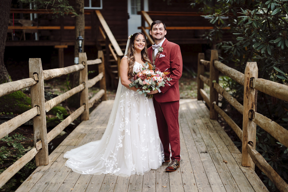 Magnolia Streamside Resort Pocono Wedding Michele and Scott